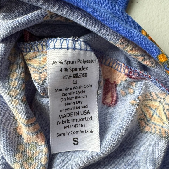 LuLaRoe NWT Irma Tunic | Size S - Picture 6 of 8